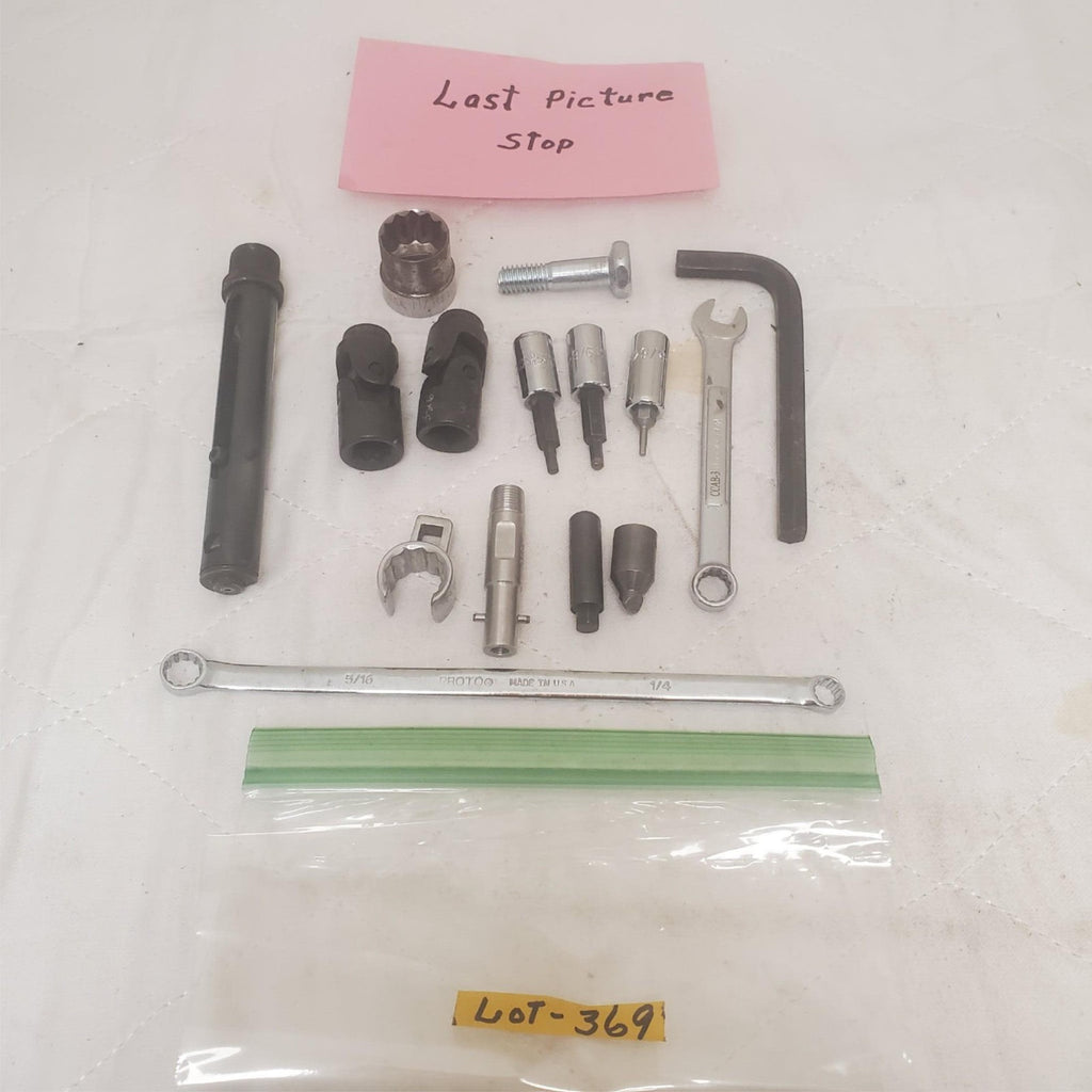 Misc. Lot of Sockets, Wrenches, Flex Sockets Proto Misc Brands LOT-369