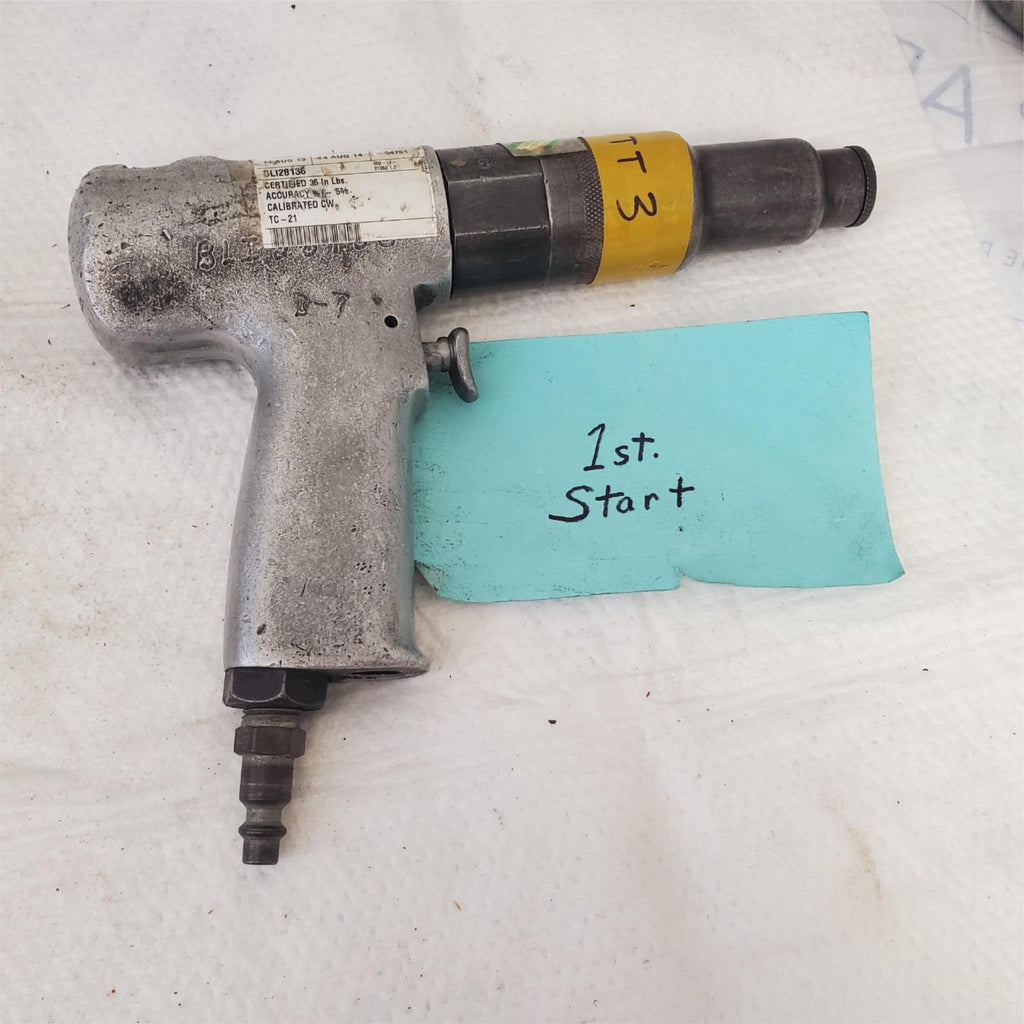 Cleco 8RSAPT-10 Pneumatic Pistol Grip 1/4" Air Tool Screwdriver/Nutrunner TTT-3