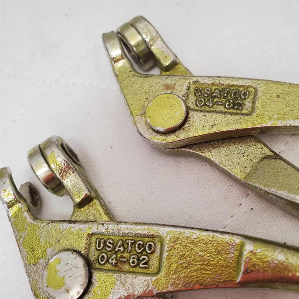 Lot of 4 Assorted USATCO Sheet Metal Fastener Pliers Set LOT-802