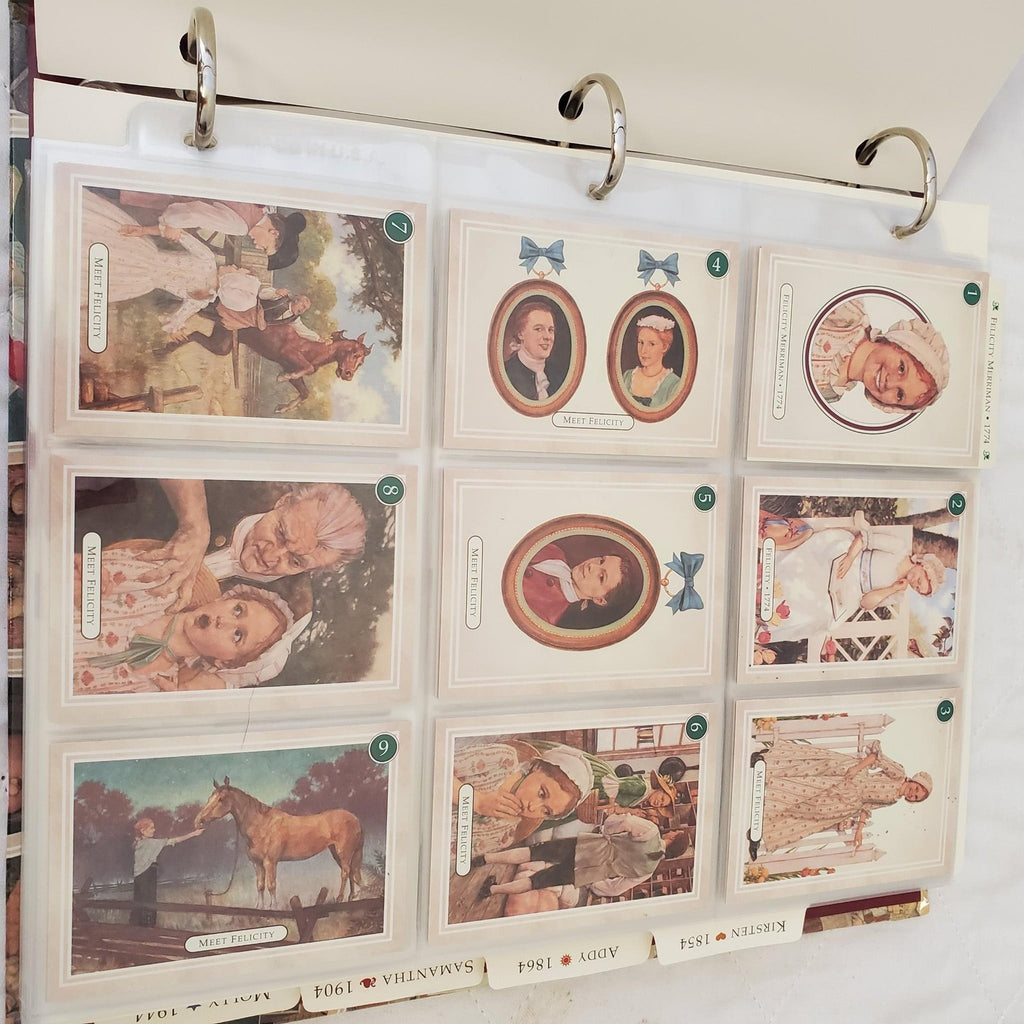 Vintage American Girls Collection Trading Album
