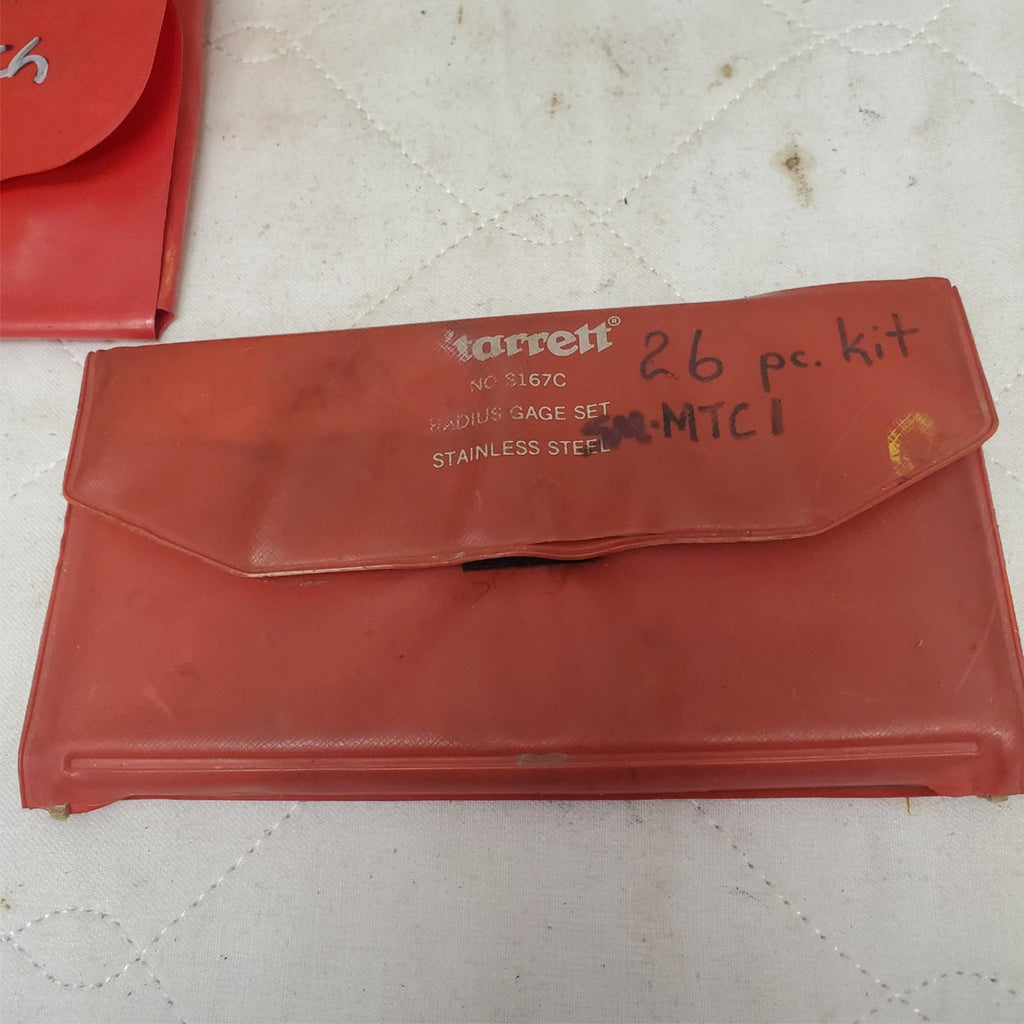 Lot of Assorted Starrett 167C Gauge Set with Allen Key & Needle Files LOT-456