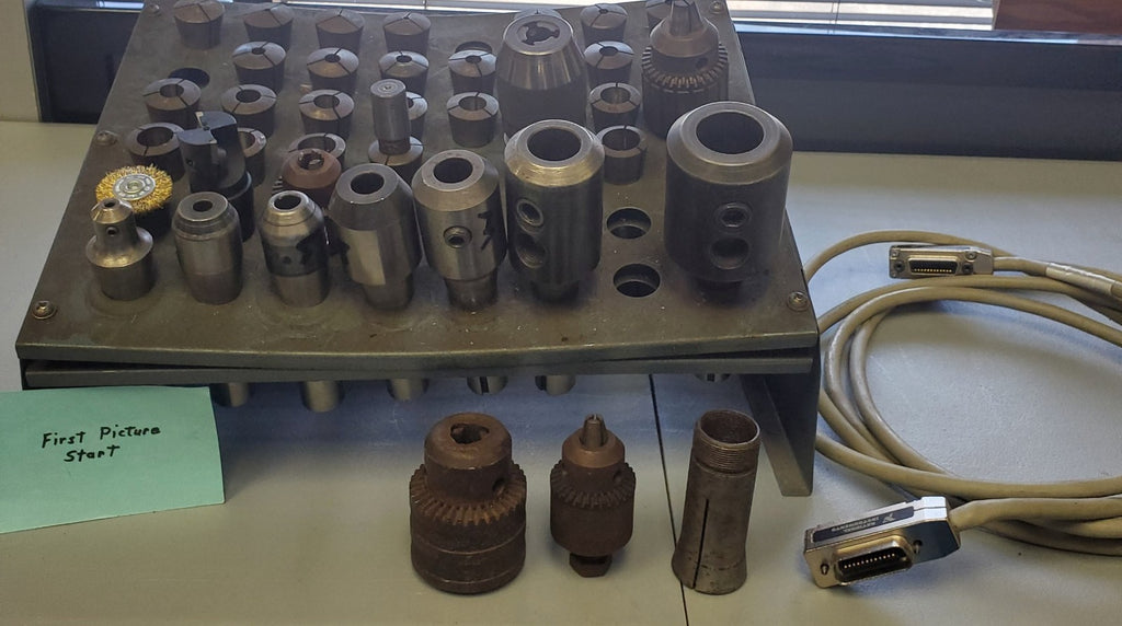Lot of Assorted Various Brands Multi-Craft Chuck & Collets