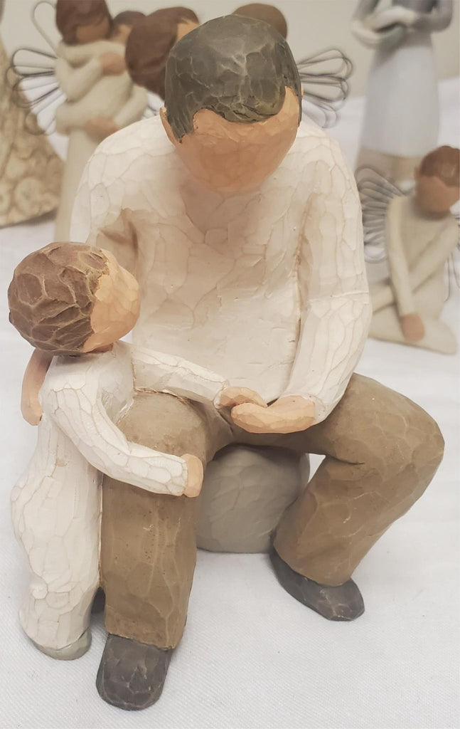 Lot of Willow Tree Wisdom Sculpted Hand-Painted By Susan Lordi