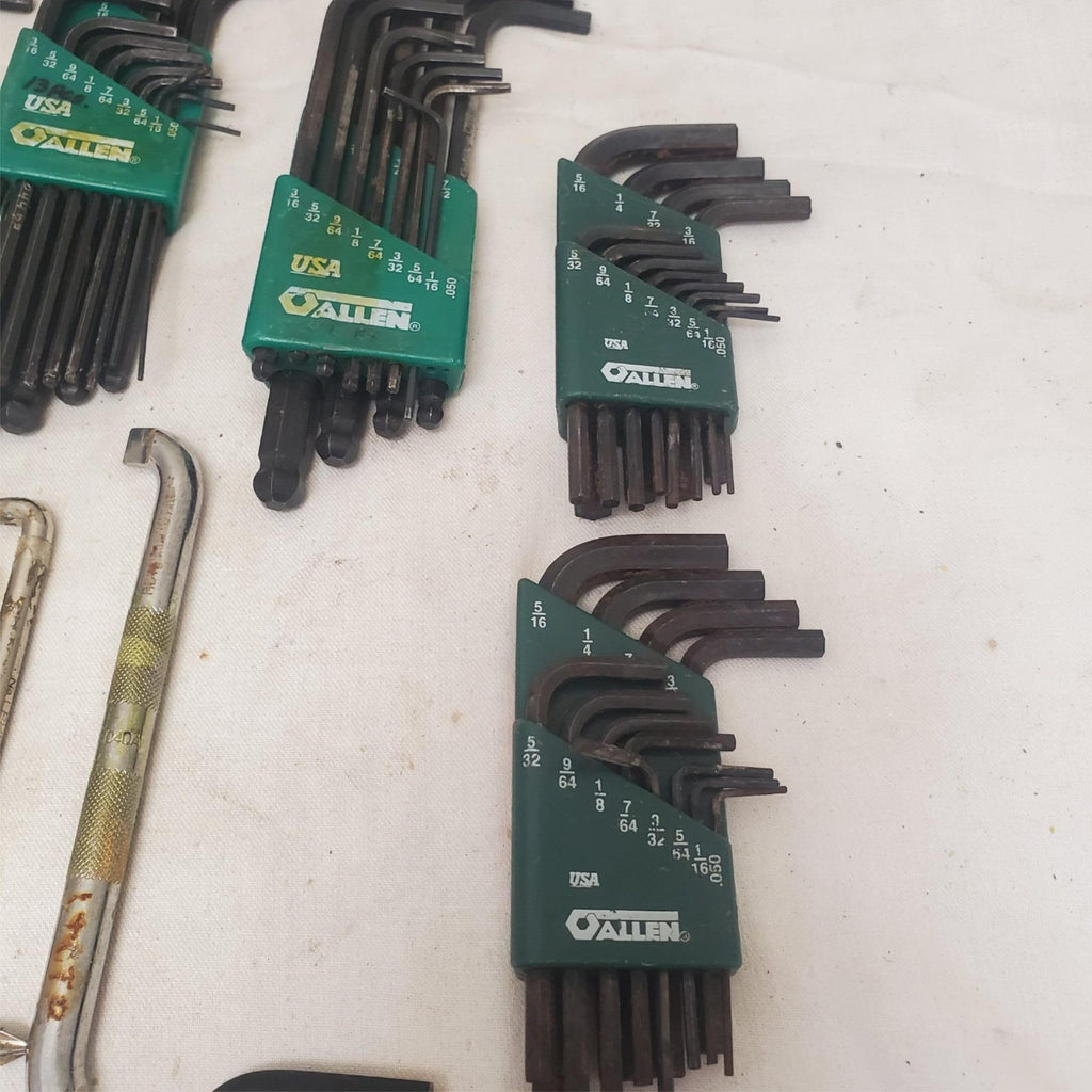 Lot of Assorted Hex Allen Wrench Key Set LOT-921