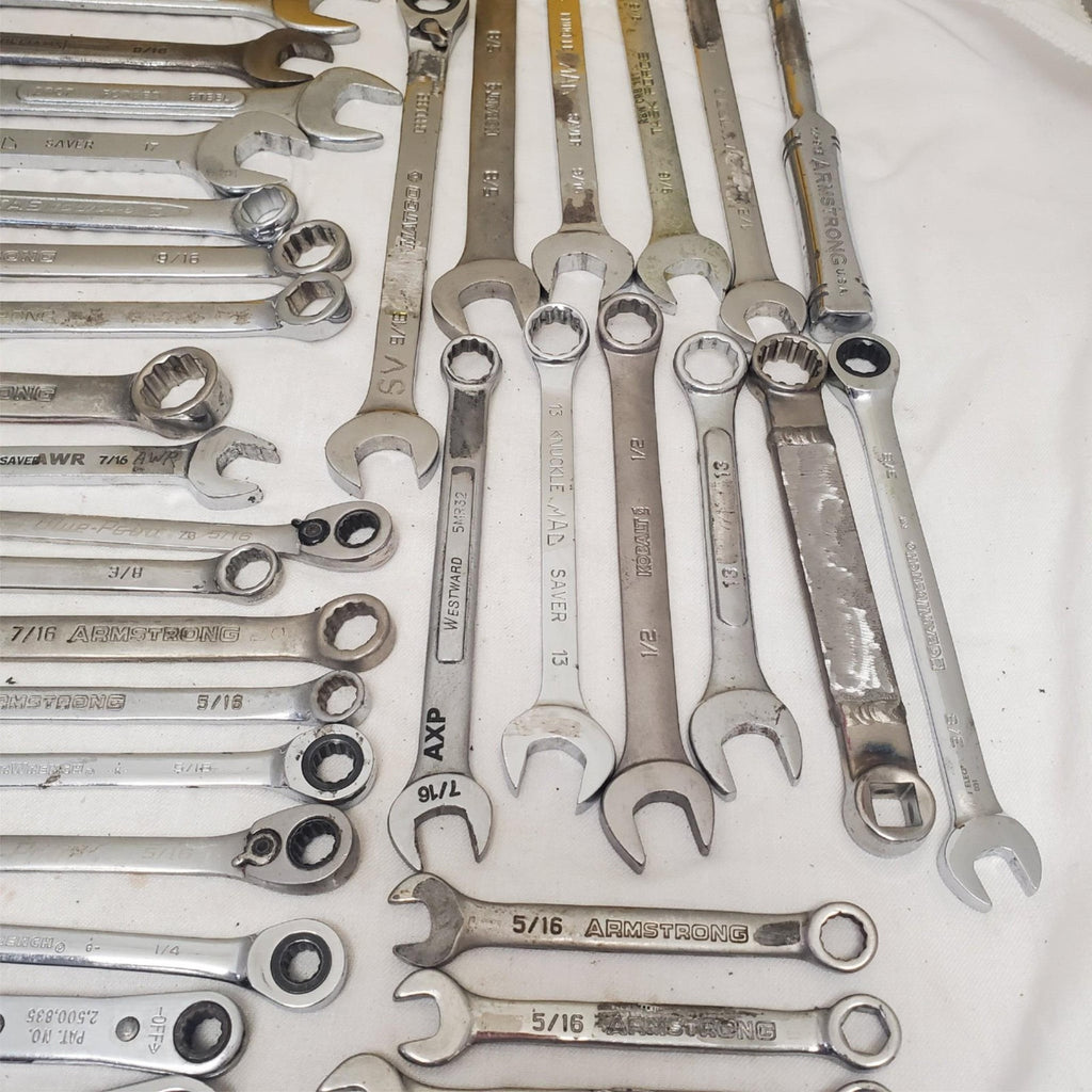 Lot of Assorted Matco, Kobalt, Armstrong and more Wrenches Set LOT-356