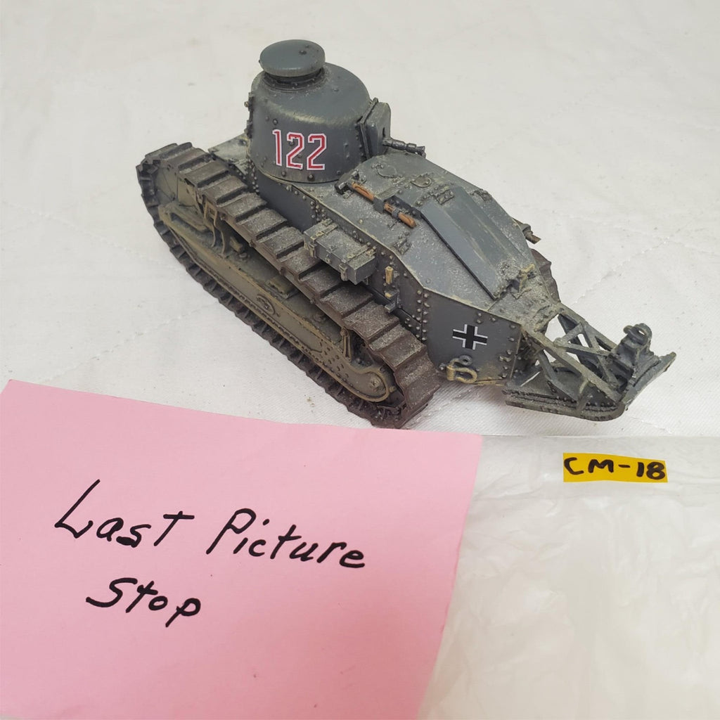 Retired King & Country WS319 Captured Renault FT-17 CM-18