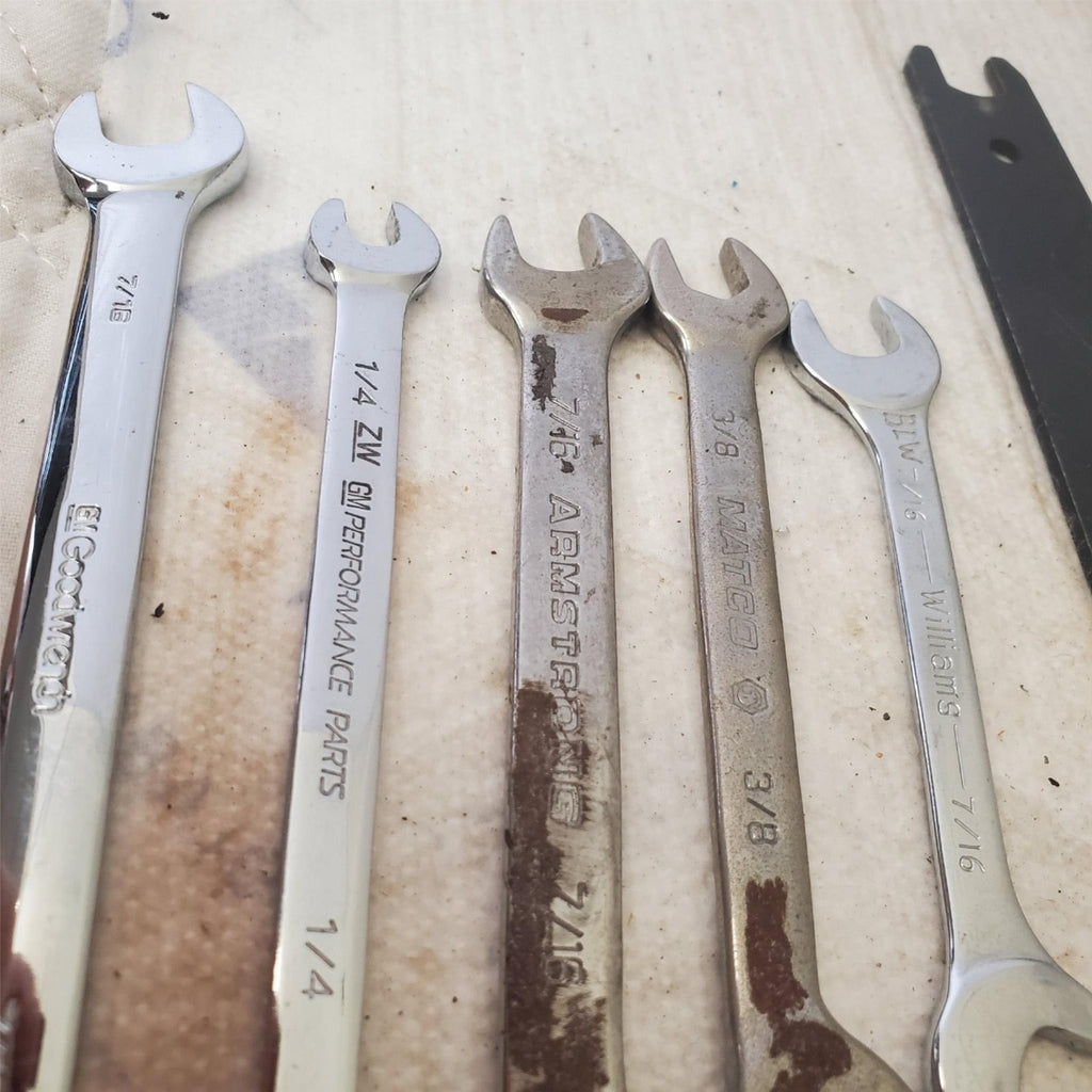 Lot of Assorted Double End Box Wrench, Combination Wrench & other Tools LOT 41