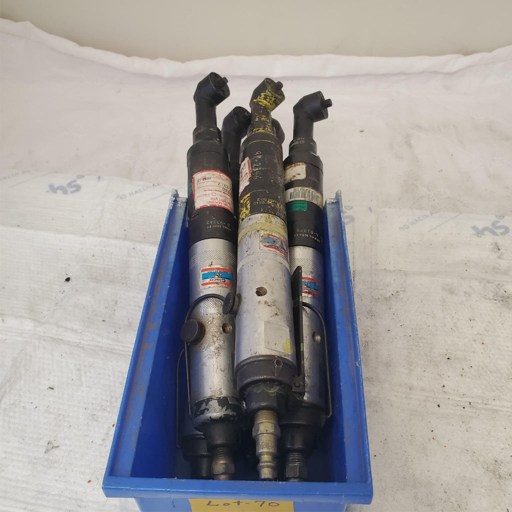 Lot of 5 Reversible Air Ratchet Pneumatic Aircraft Nutrunner  #70