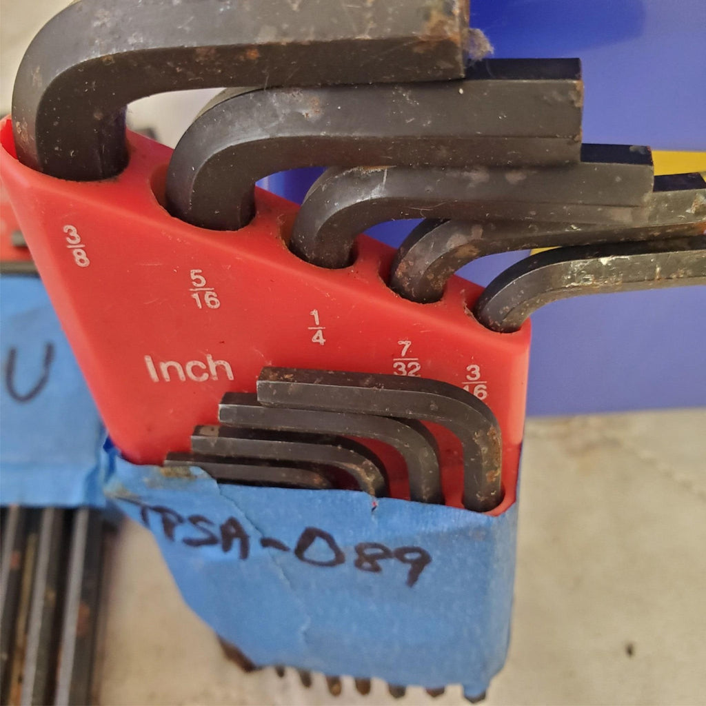 Lot of Assorted Various Long Arm Hex Key Sets LOT 308