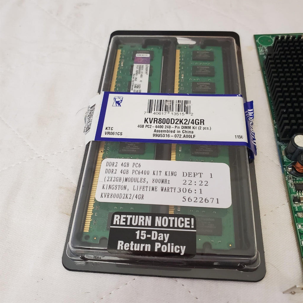 Lot of Various Computer Ram, PCI Adapter & Graphic Card