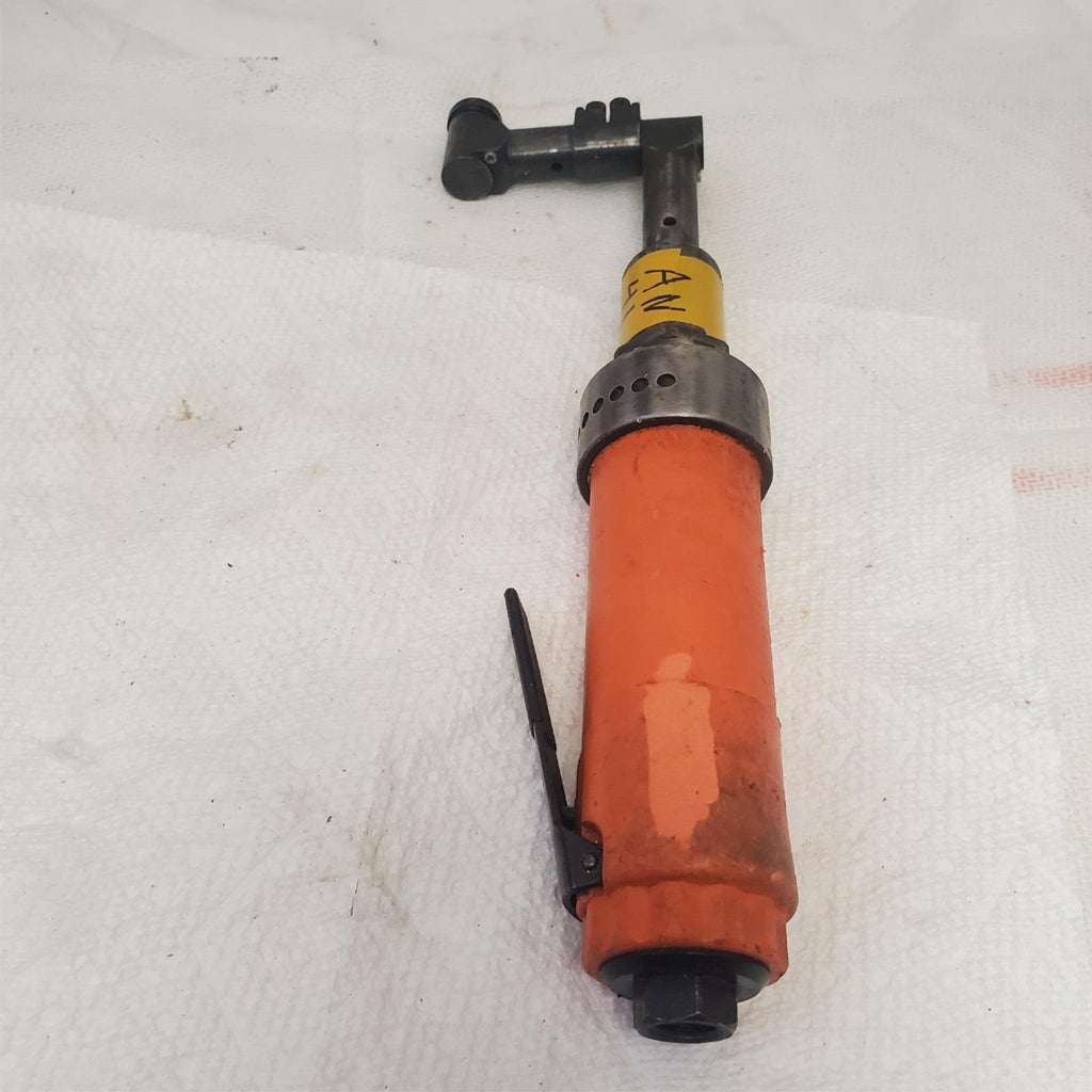 Heavy-Duty Tool Pneumatic 90 Degree Drill Aircraft Air Tool Orange AN-41