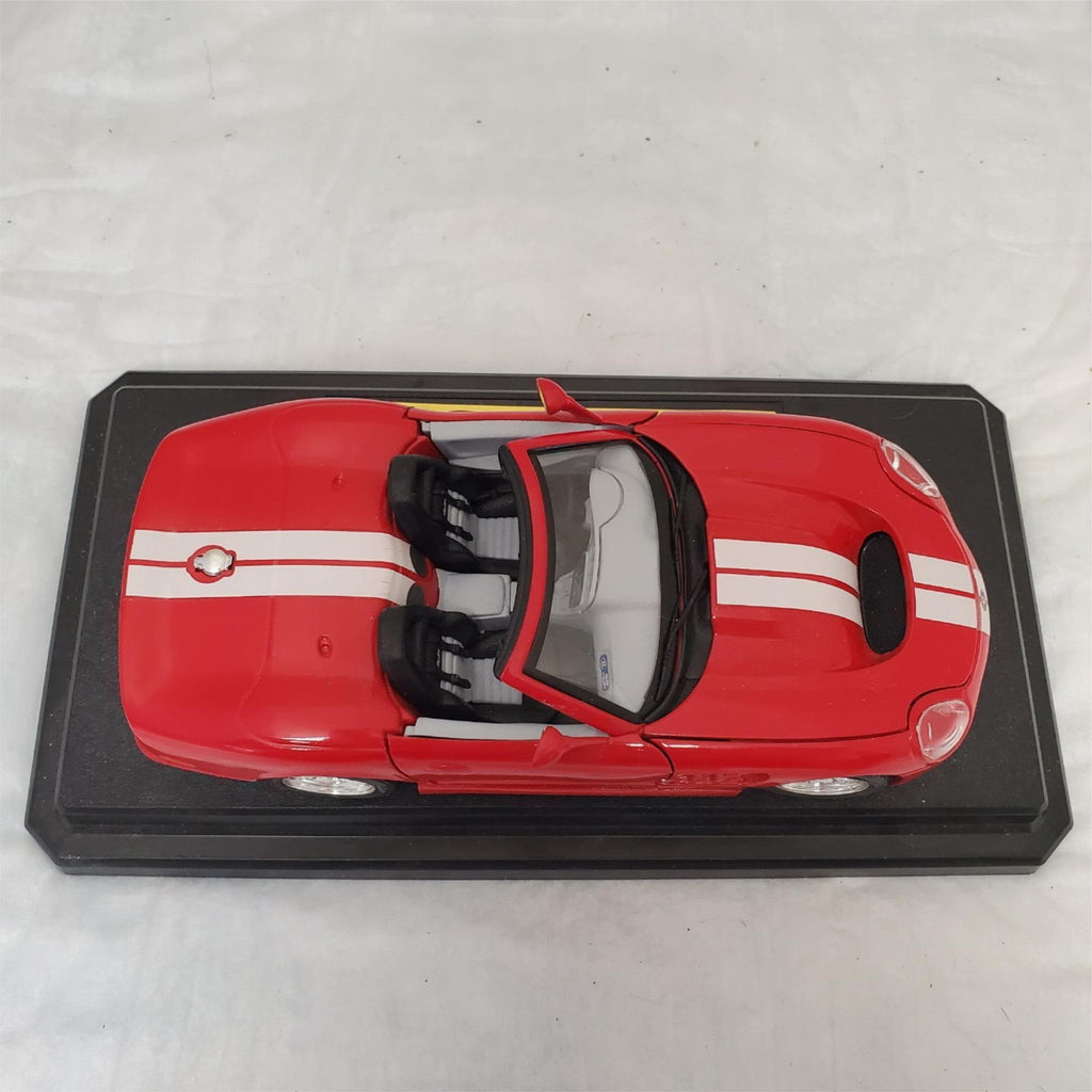 Vintage Burago Shelby Series 1 Metal Die Cast Car