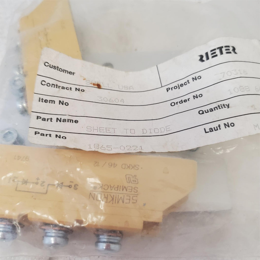 Semikron Semipack Rectifier Diode Modules SKKD 46/12