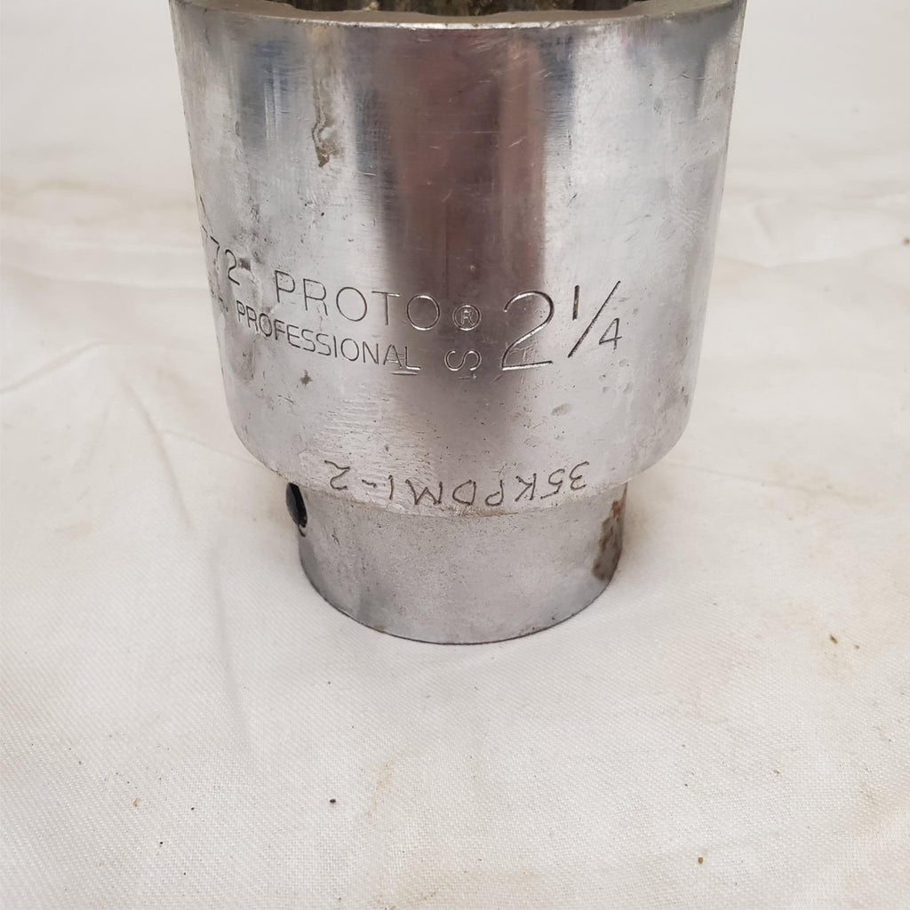 Proto 3/4" 12 Point 5772 2-1/4" Drive Socket LOT-638
