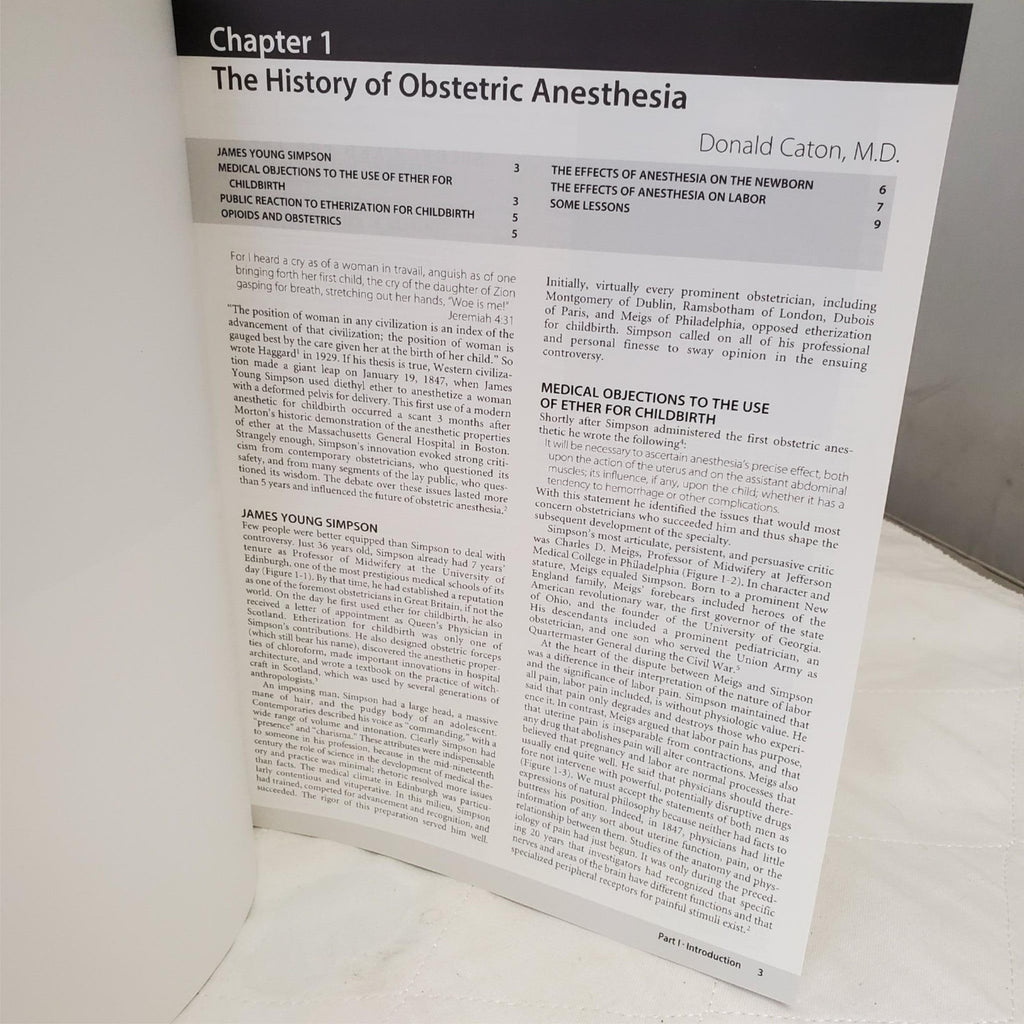 Obstetric Anesthesia Principles and Practice 3rd Edition by David H. Chestnut