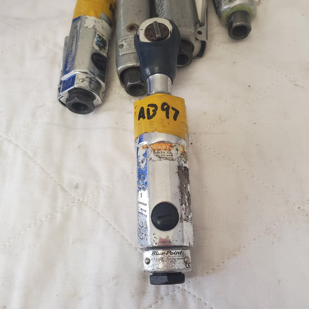 Lot of 5 Assorted Ratchet Wrench 90 Degree Angle Air Drill & Die Grinder LOT-15