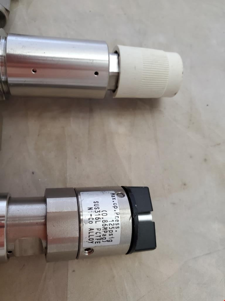 Tescom NF3 Regulotor Valve with Sanitary Butterfly Valve SUS316L