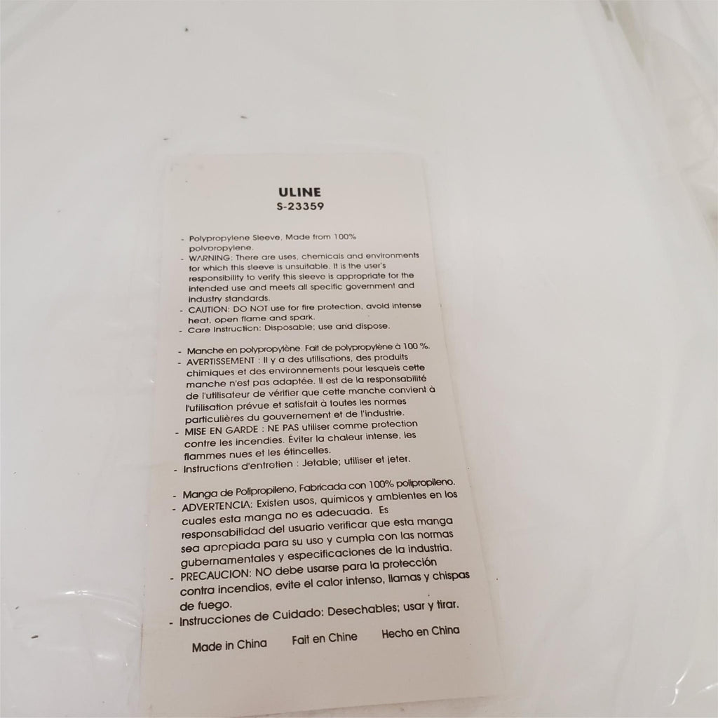 ULINE Economy 18" Sleeve Protective Clothing S-23359