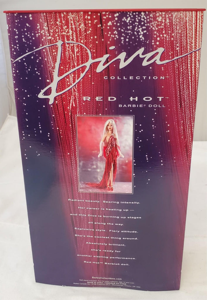 Barbie 2002 - Red Hot Diva Barbie - Diva Collection Limited Edition