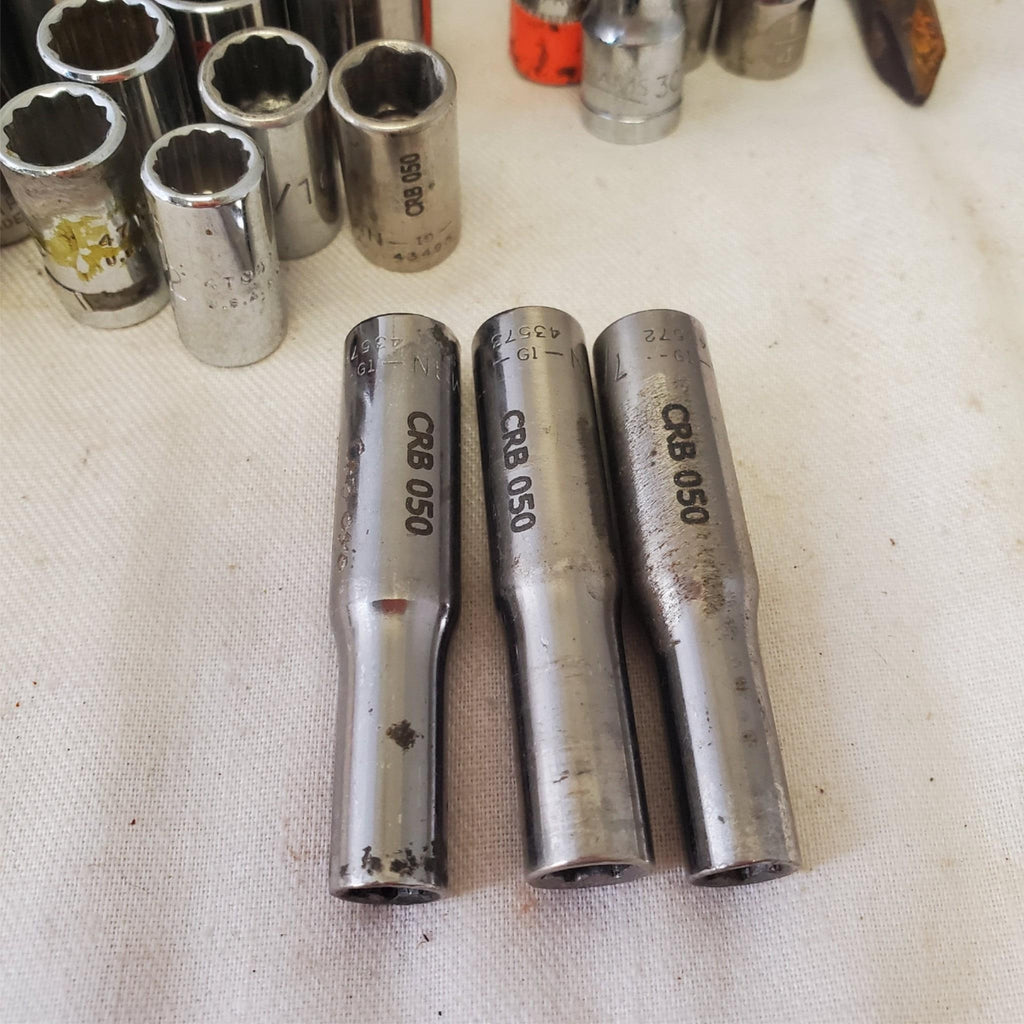 Lot of Drive Deep / Standard SAE 6-Point Socket LOT 464