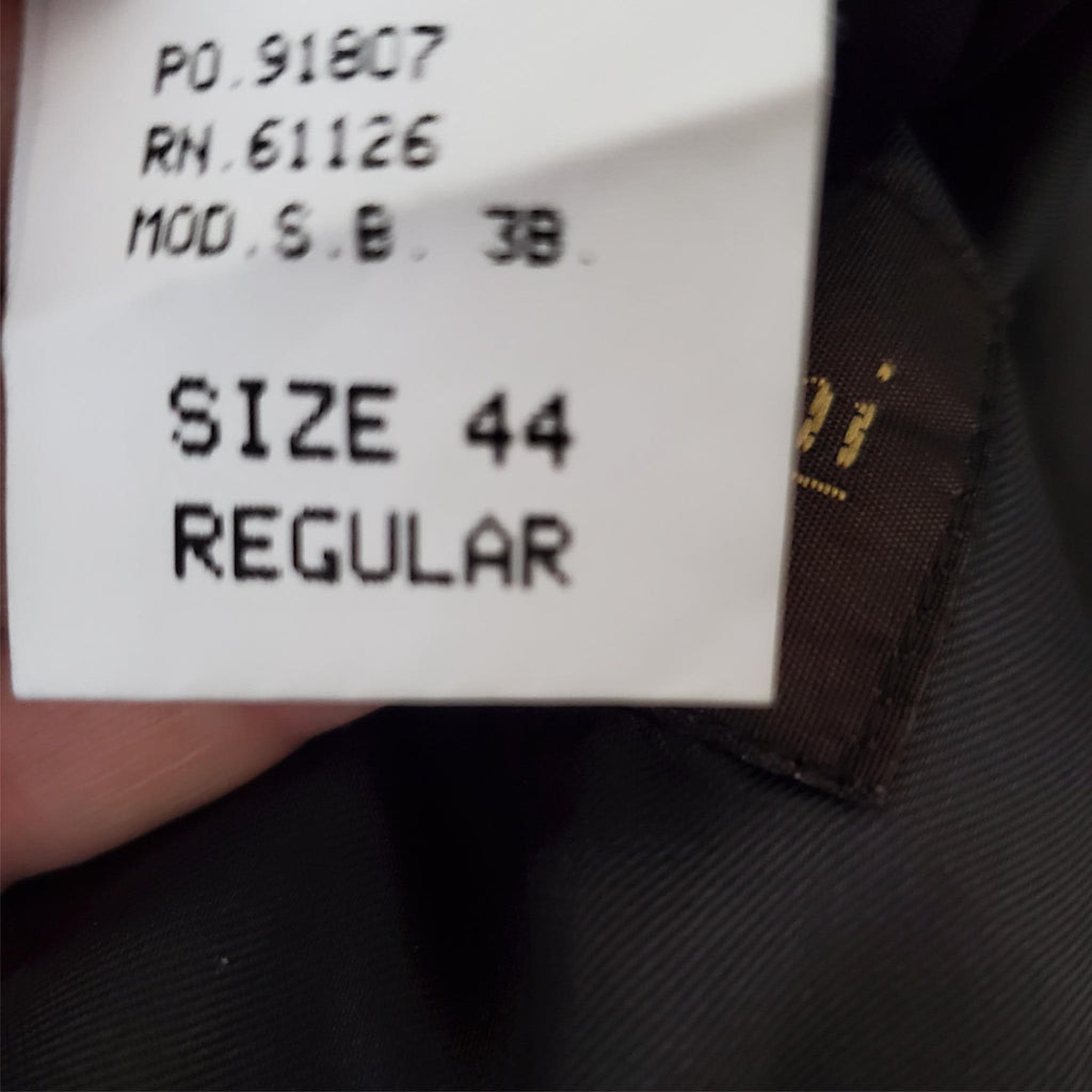 Roberto Cavalli Gray Woolen Blazer Sport Coat Size 44R