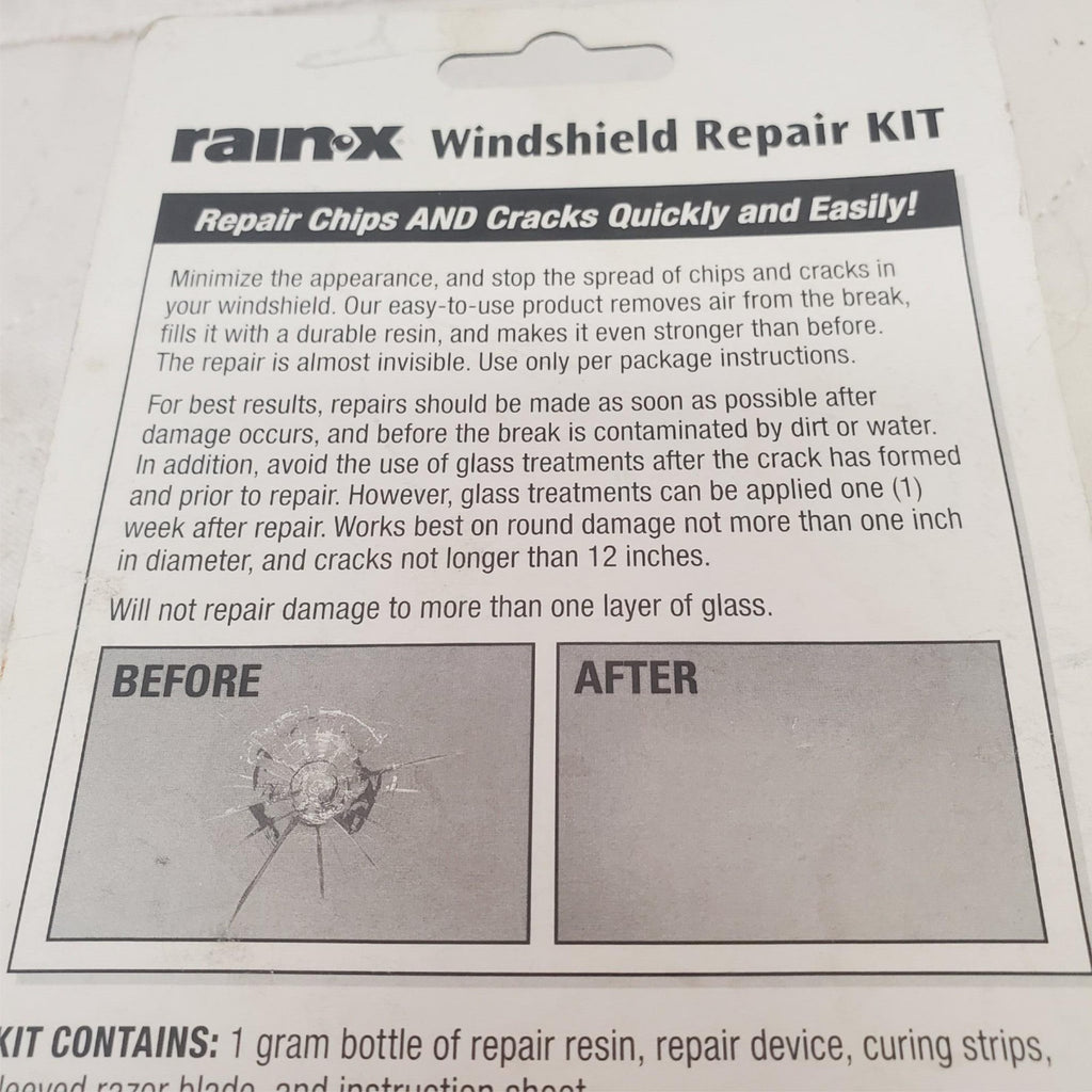 Rain-X 600001 Windshield Easy Durable Repair Kit