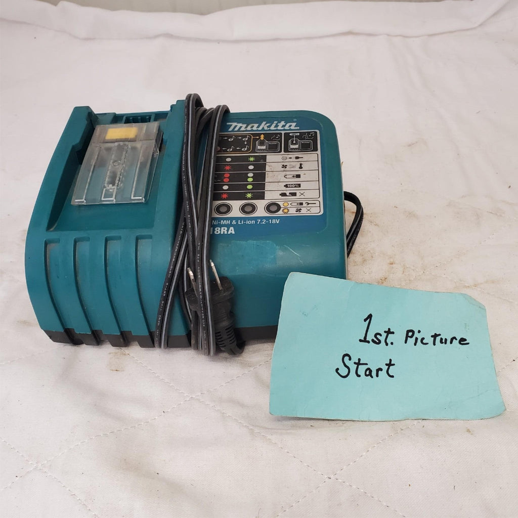 MAKITA DC18RC 7.2V 14.4V 18V Battery Rapid Charger LOT 616