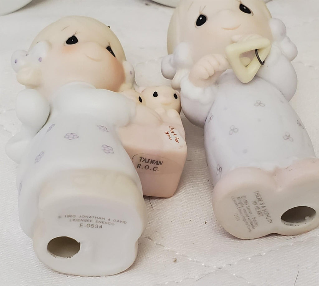 Lot of Ensco Precious Moments, Jonathan David & other Various Figurines