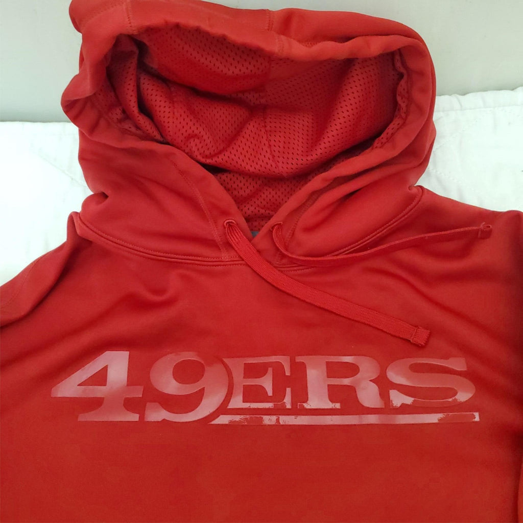 Nike Mens 49ers XXL Team Apparel Therma FIT Hoodie