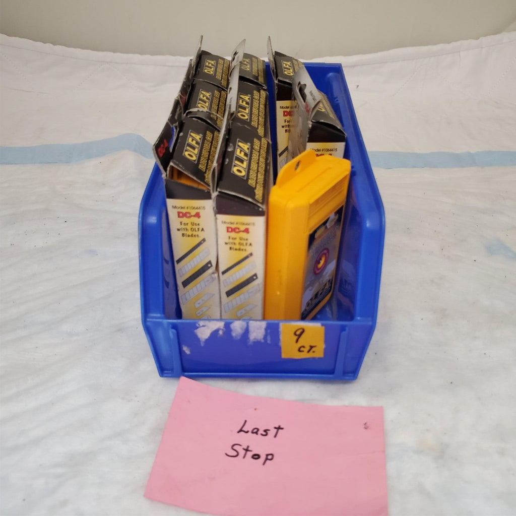 Lot of 7 OLFA 1064415 DC-4 Blade Disposal Case