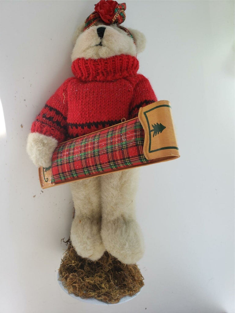 Vintage Out of the Woods Originals Collectible Christmas Teddy Bear