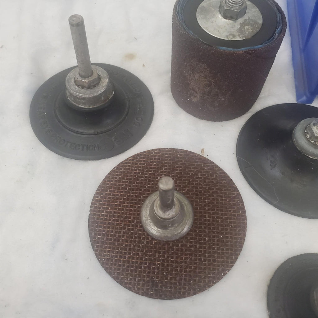 Lot of Osborn Misc. Brand Disc Brush Grinder Sander Attachments