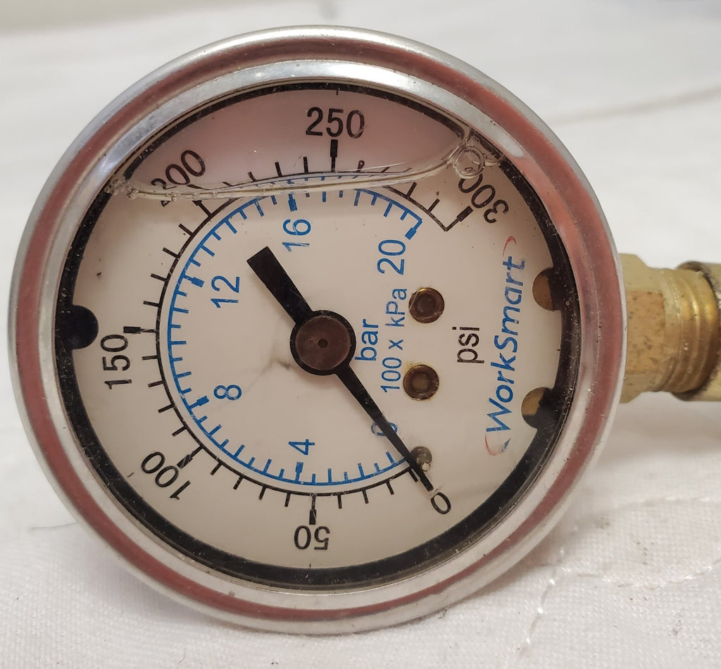 WorkSmart 0-300 PSI Air Pressure Gauge