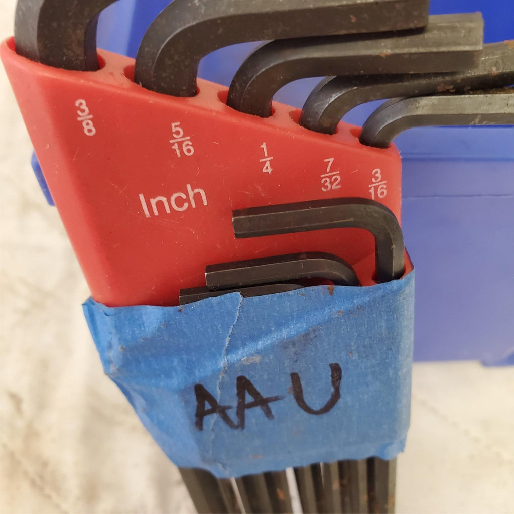 Lot of Assorted Various Long Arm Hex Key Sets LOT 308