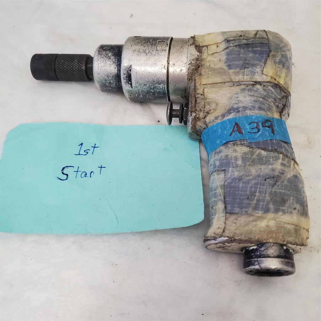 Dotco 15C2987 Pneumatic 6200 RPM Pistol Grip Air Drill Driver Air Tool A-39