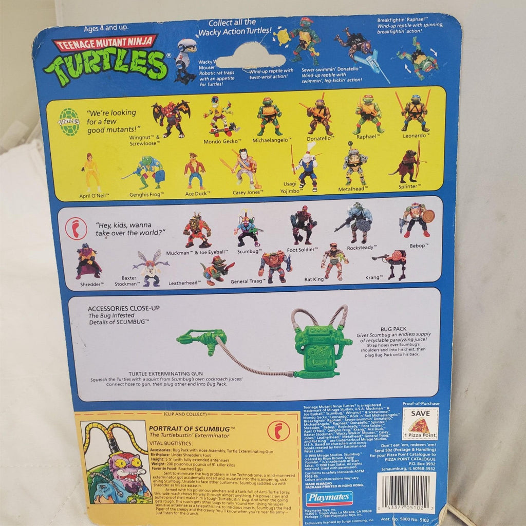 Playmates Teenage Mutant Ninja Turtles Scumbug Action Figure