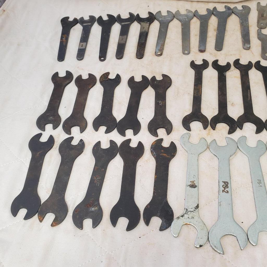 Lot of 50 Assorted Open End Service Wrench & other Wrench Tool LOT 484