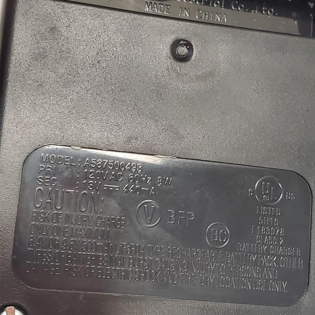 New Bright A587500493 Rechargeable 6.4v Lithium Ion battery Pack Charger