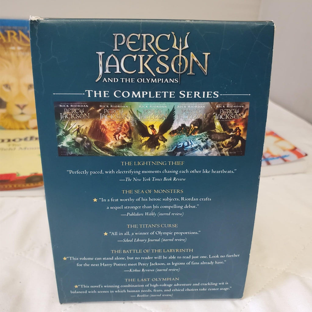 Lot of Assorted The Narnia Trivia , Percy Jackson & Timothy Series Books Set