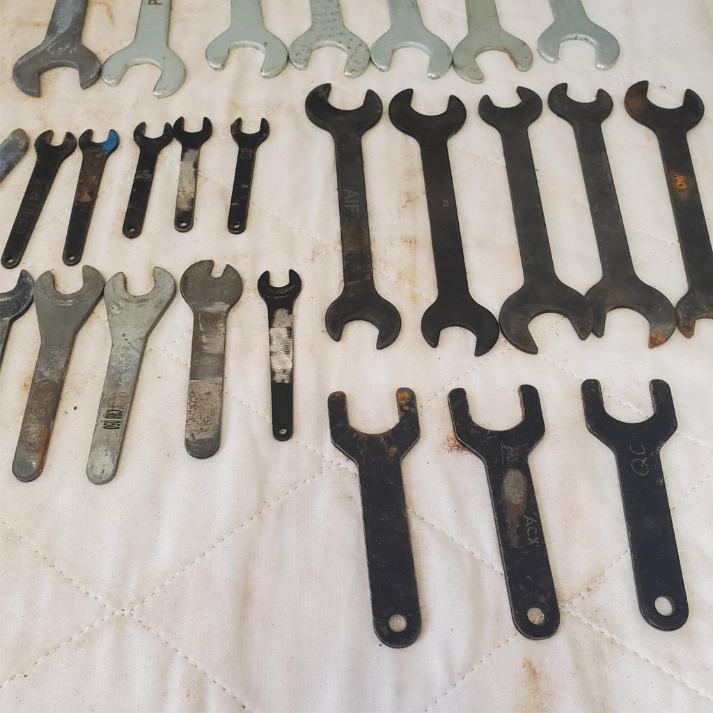 Lot of 50 Assorted Double Open End Service Wrench & other Wrench Tool LOT 485