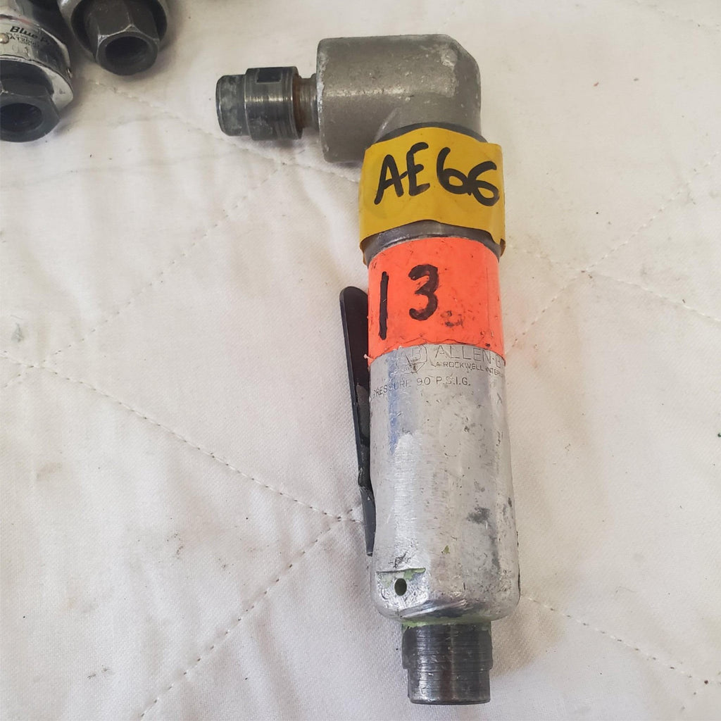 Lot of 5 Assorted Ratchet Wrench 90 Degree Angle Air Drill & Die Grinder LOT-15