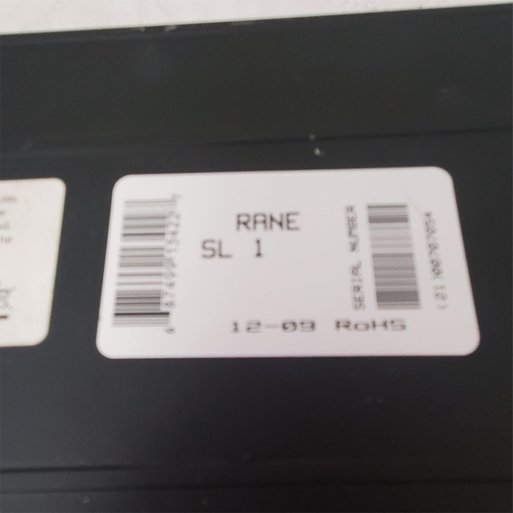 Rane Scratch LIVE 1 SL1 Digital DJ System Audio Interface Serato