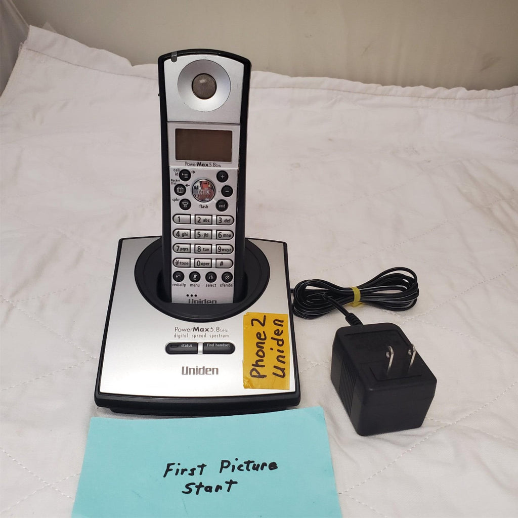 Uniden TRU5860 Power Max 5.8 Ghz Digital Spread Spectrum Cordless #Phone 2