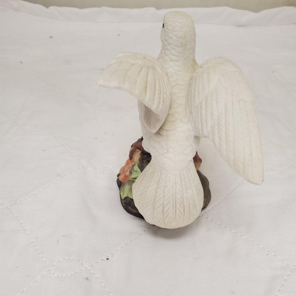 White Dove Ceramic Porcelain Figurine #1