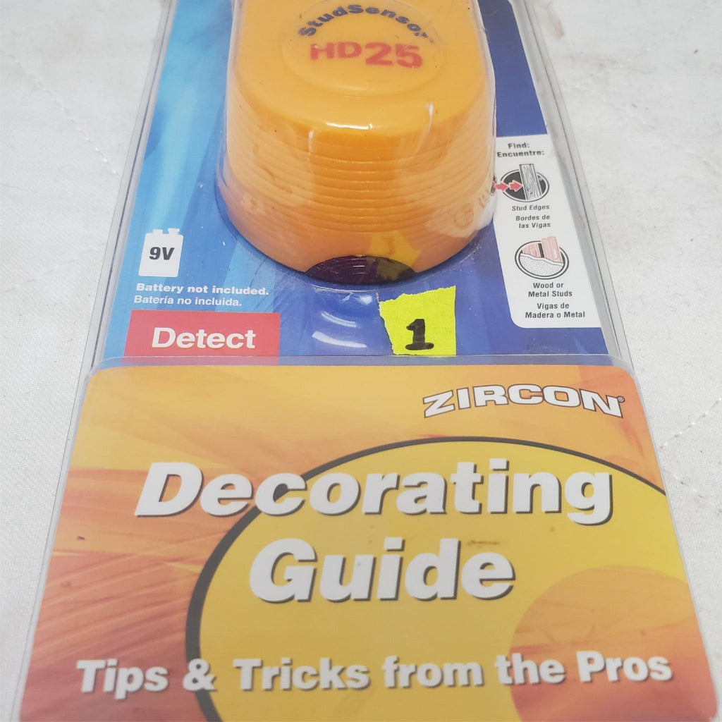 Zircon StudSensor HD25 Stud Finder Decorating Guide #1