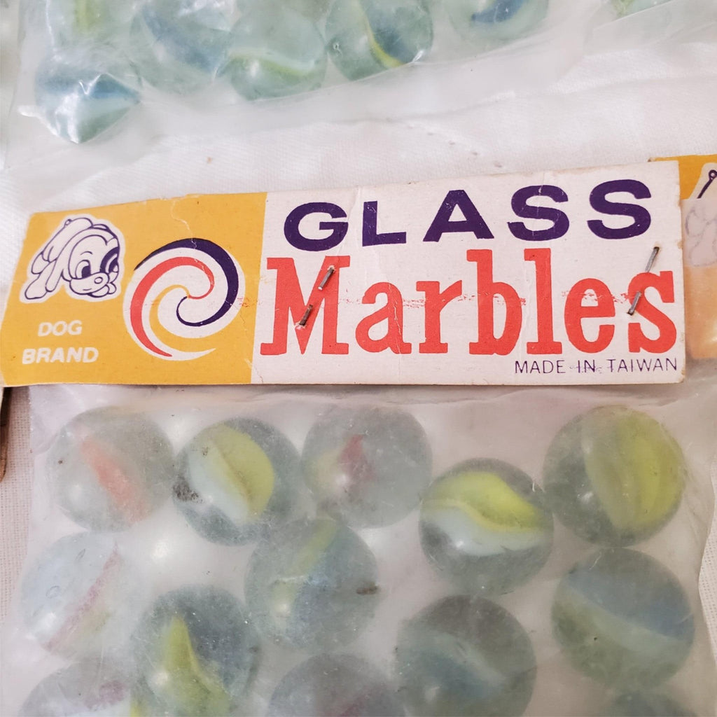 Pack of 10 Vintage Dog Brand Glass Marbles #2