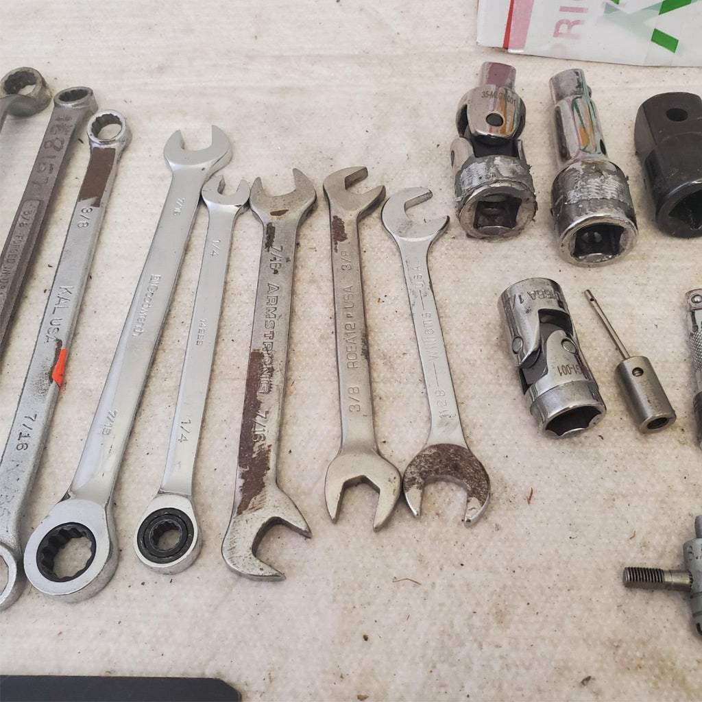Lot of Assorted Double End Box Wrench, Combination Wrench & other Tools LOT 41