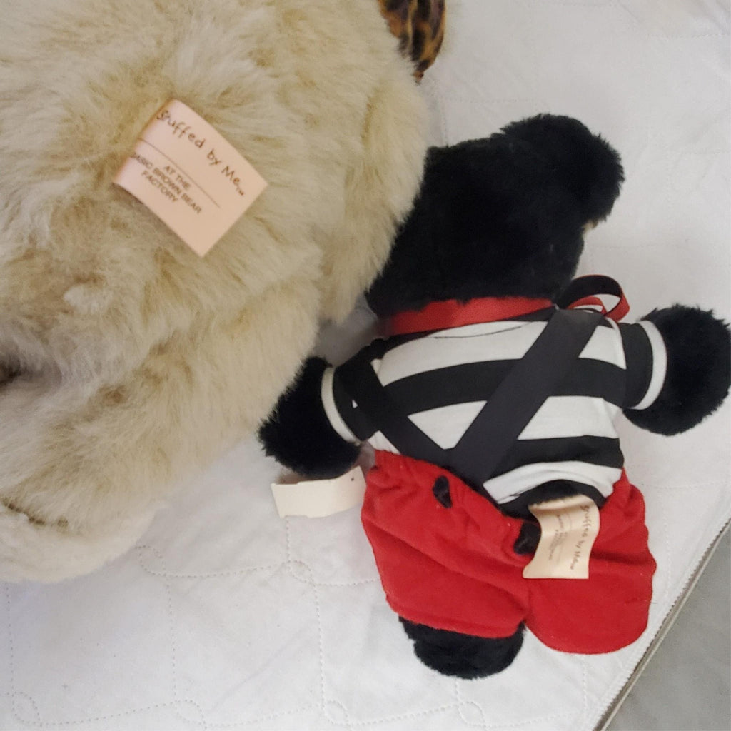 Stuffed By Me Alcatraz Warm Bear Plush Stuffed Animal - Basic Brown Bear Factory