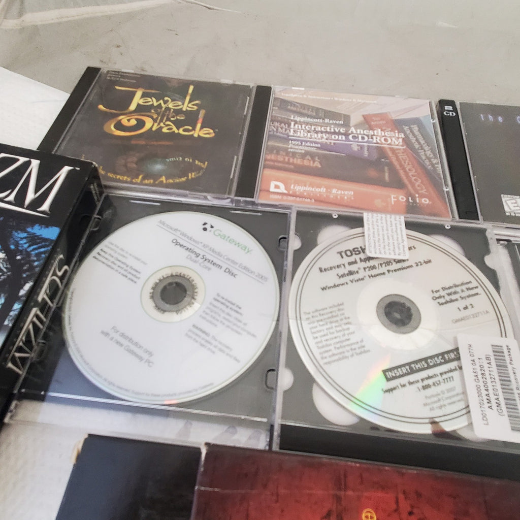 Lot of PC Video Games and Programs Myst III Exile The Beast Within Disc