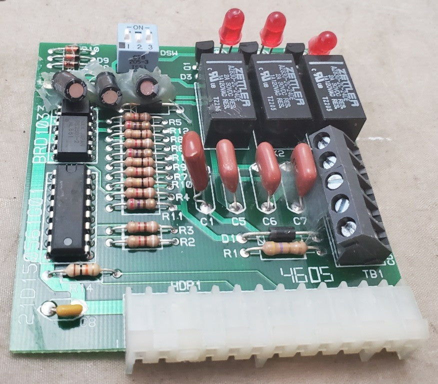 Trane Zettler Zone/Bypass Control Card Zzcardal010 21D150561G01 037976